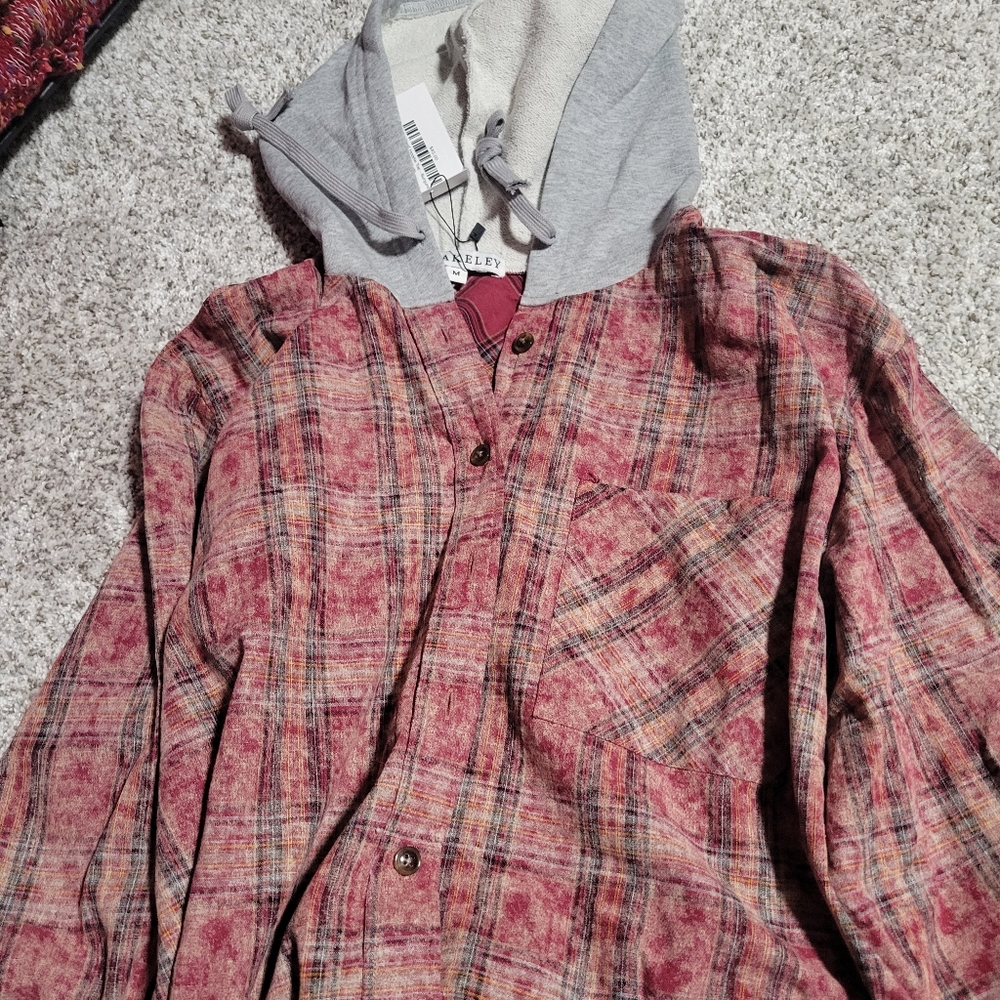 JadyK Plaid Hoodie
